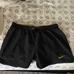 Nike black dri-fit shorts. Good condition. Small size (4-6)